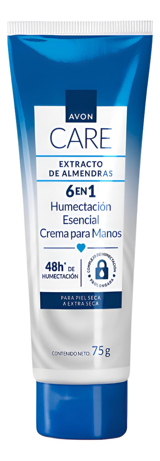 AVON CARE HUMECTACIÓN ESENCIAL CREMA PARA MANOS LECHE DE ALMENDRAS - 1