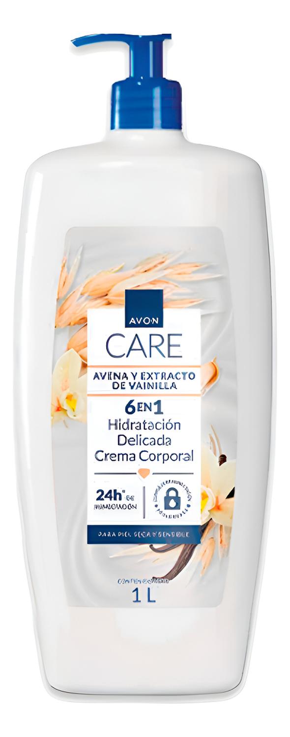 AVON CARE CREMA CORPORAL HIDRATANTE AVENA Y VAINILLA 1 LITRO - 1