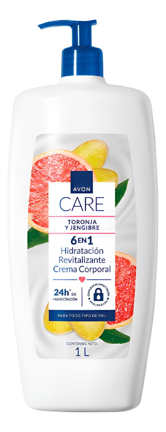 CREMA CORPORAL TORONJA Y JENGIBRE AVON CARE 1 LITRO - 1
