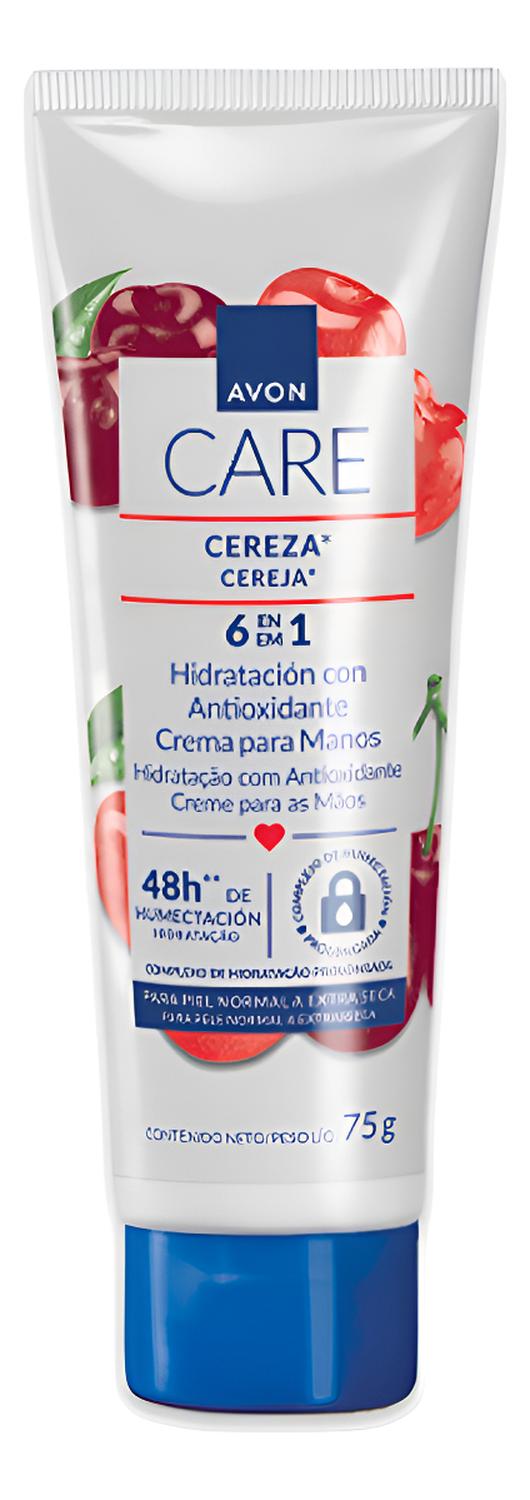 AVON CARE 6 EN 1 CREMA DE MANOS CEREZA 75G - 1