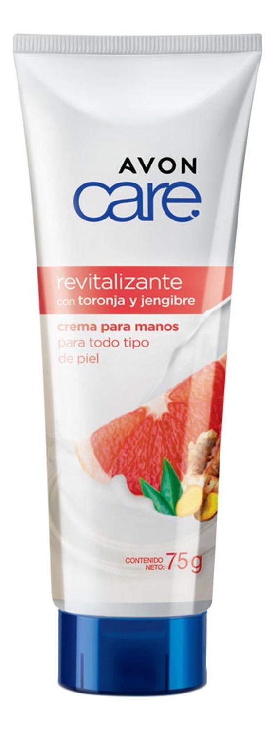 CREMA PARA MANOS TORONJA Y JENGIBRE AVON CARE 75G - 2