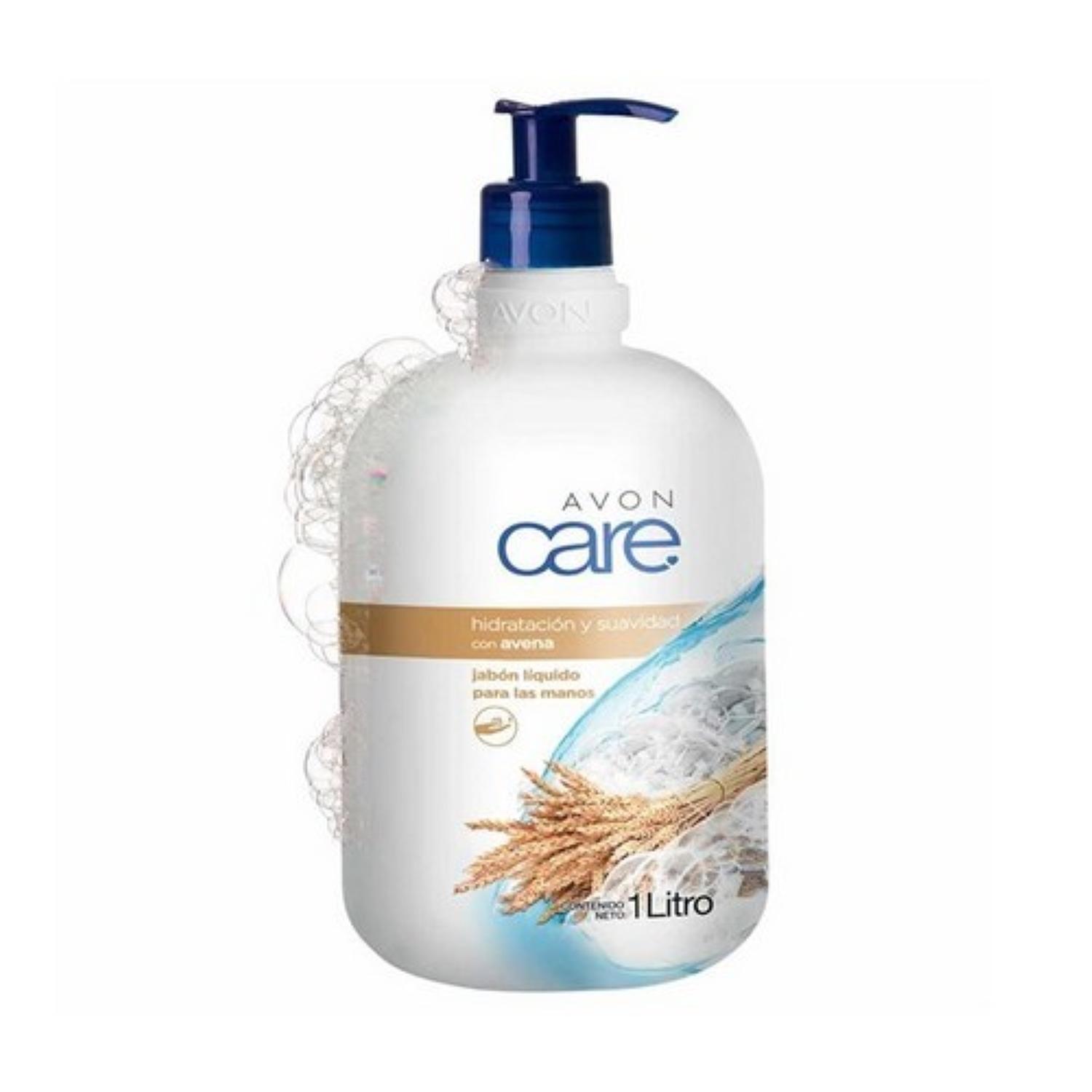 AVON CARE JABÓN LÍQUIDO PARA MANOS MANZANILLA Y AVENA 1L - 1