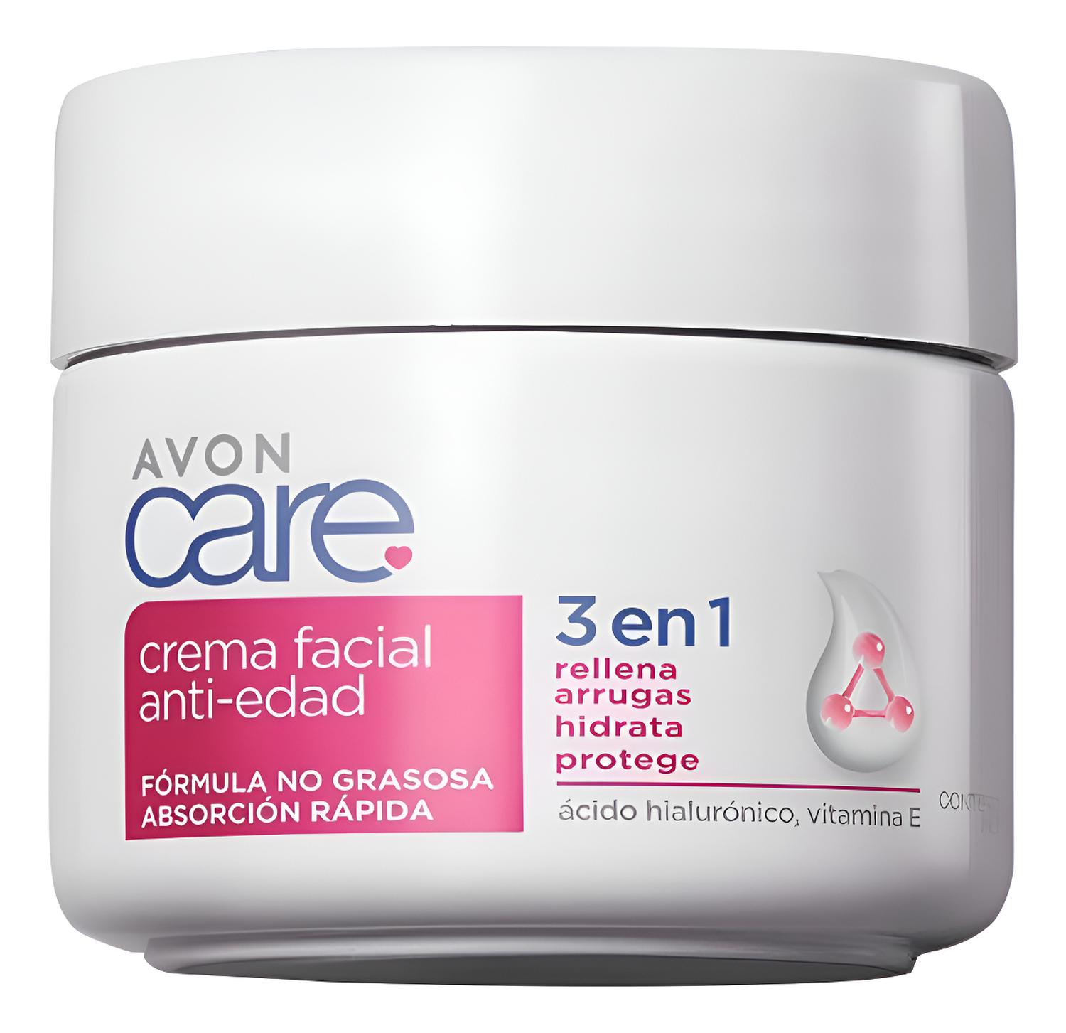 AVON CARE CREMA FACIAL ANTI-EDAD 3 EN 1 400 G TODO TIPO DE PIEL DÍA - 1