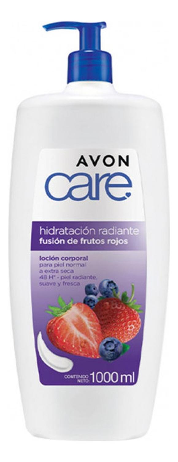 AVON CARE CREMA CORPORAL HIDRATANTE FRUTOS ROJOS 1 LITRO - 2