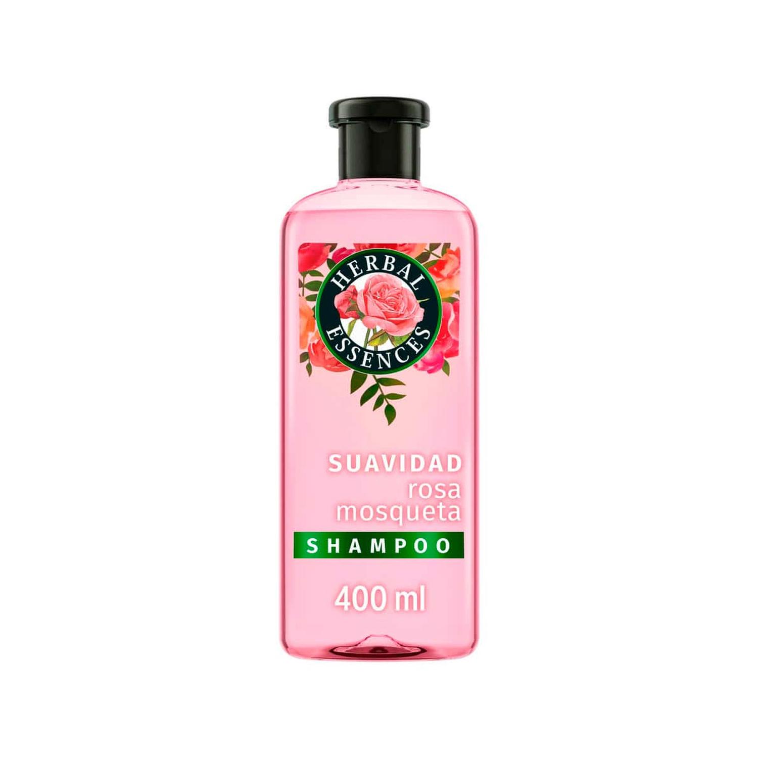 SHAMPOO HERBAL ESSENCES SUAVIDAD ROSA MOSQUETA 400ML - 1