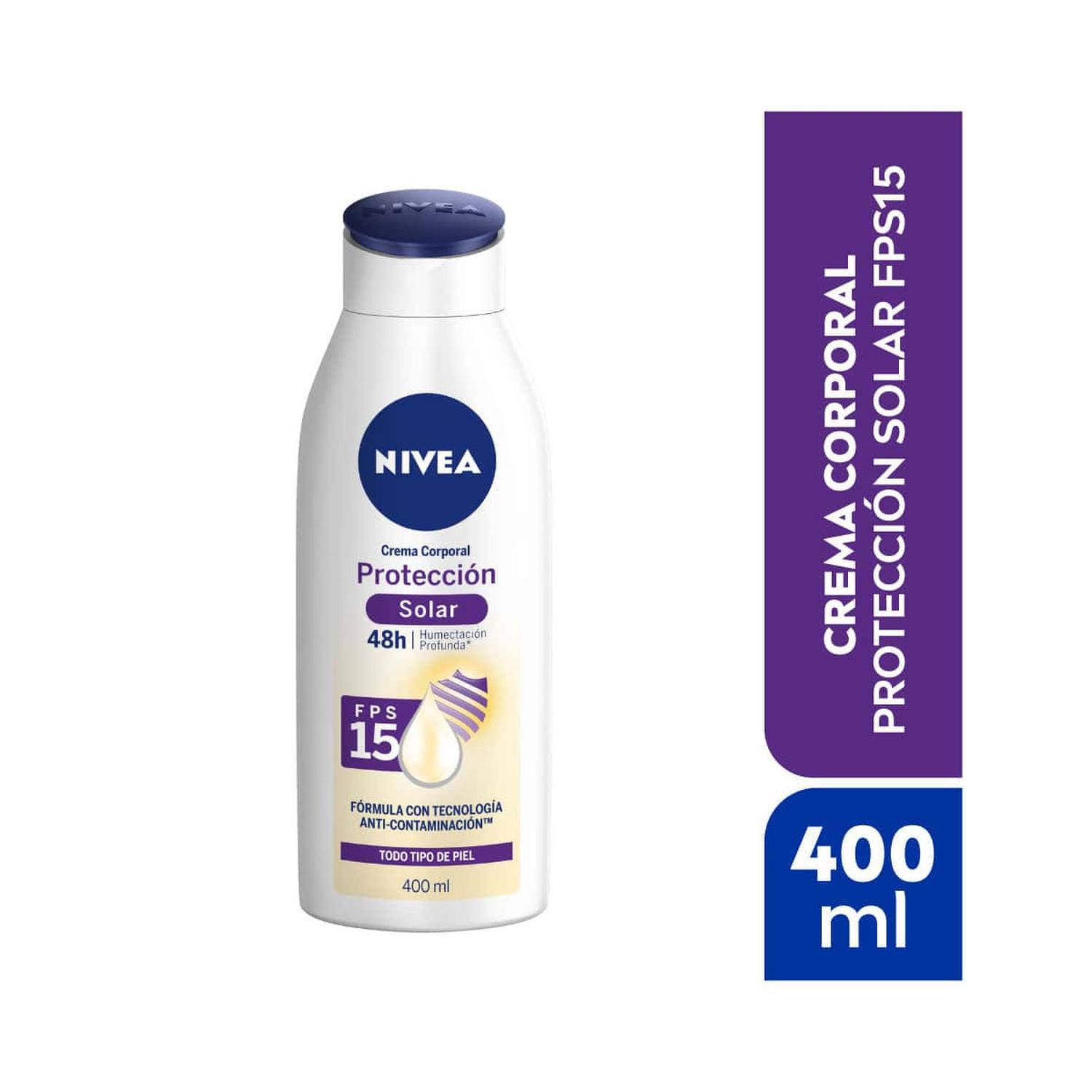 CREMA CORPORAL NIVEA PROTECCIÓN SOLAR FPS15 - 1