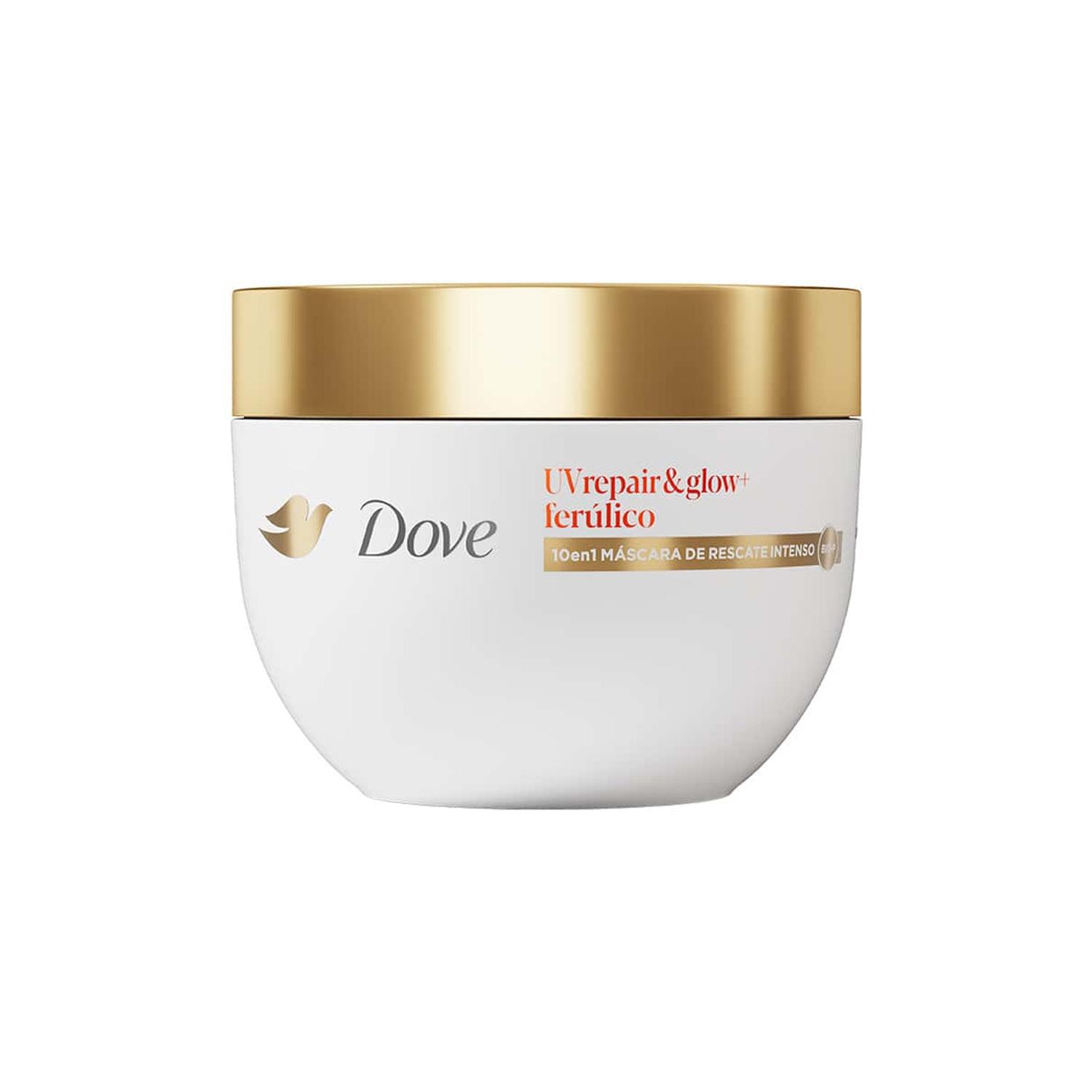 MASCARILLA CAPILAR DOVE REPARACIÓN UV BRILLO + FERÚLICO - 1
