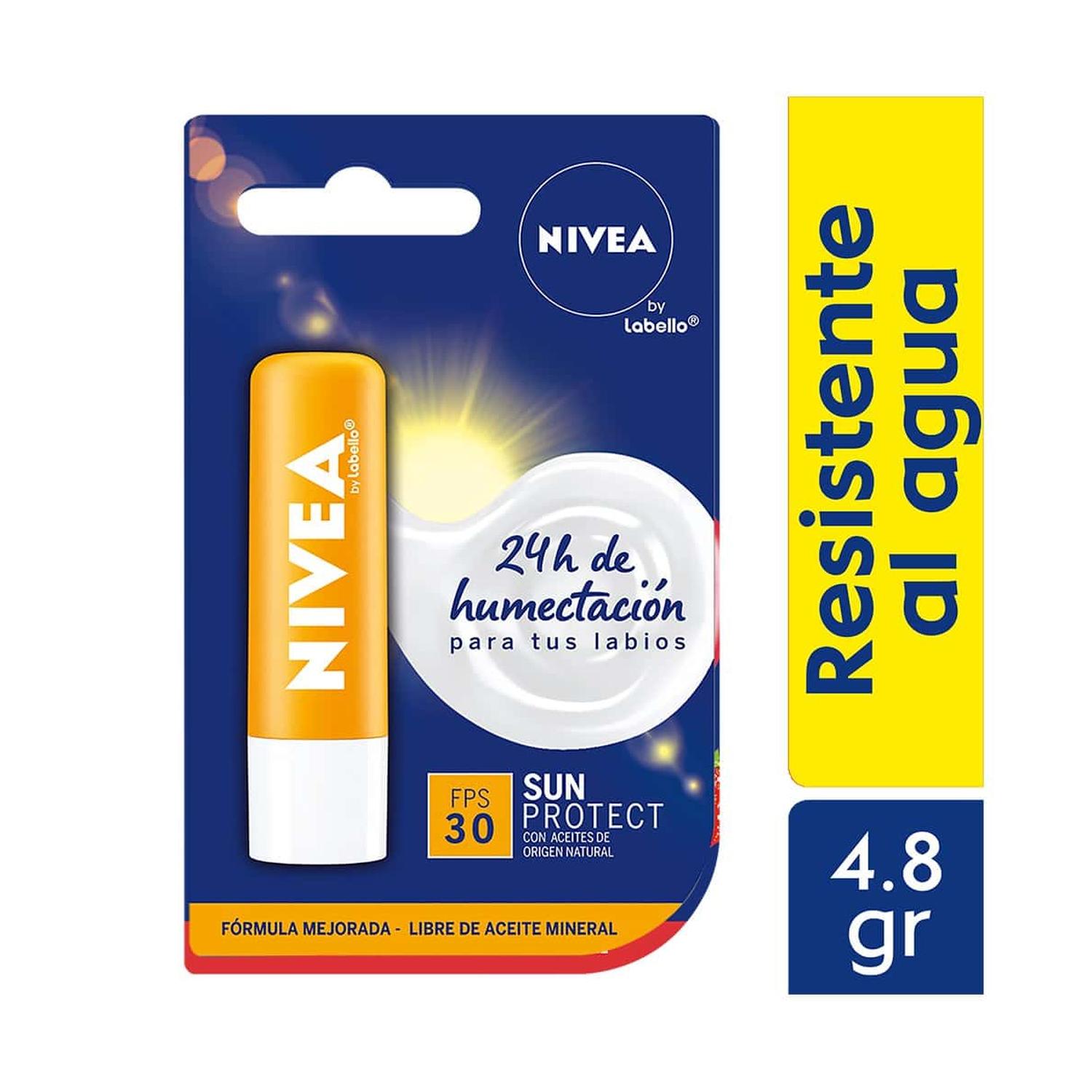 PROTECTOR LABIAL NIVEA SUN PROTECT FPS30 - 1