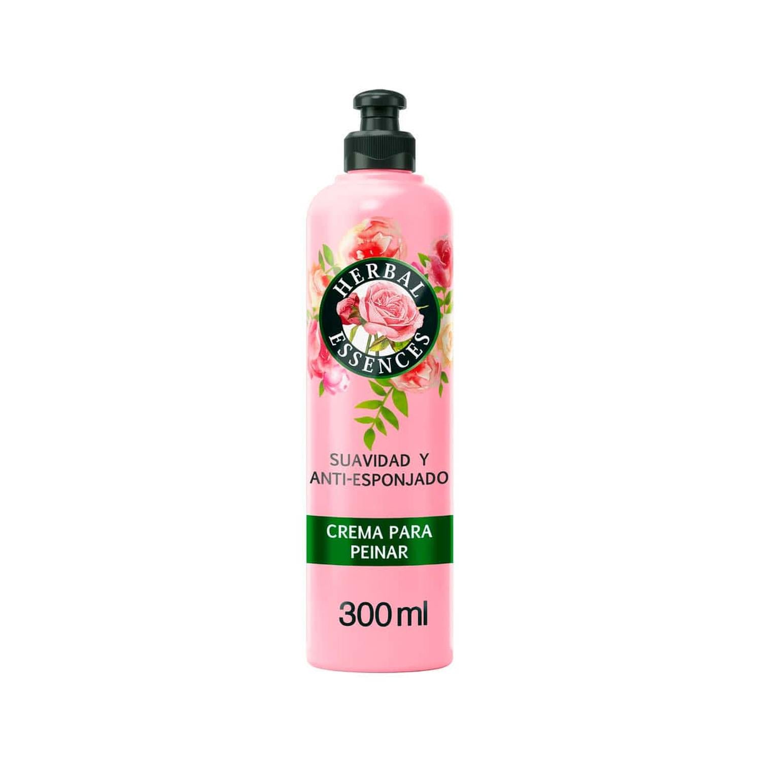 CREMA PARA PEINAR HERBAL ESSENCES SUAVIDAD ROSA MOSQUETA 300ML - 1