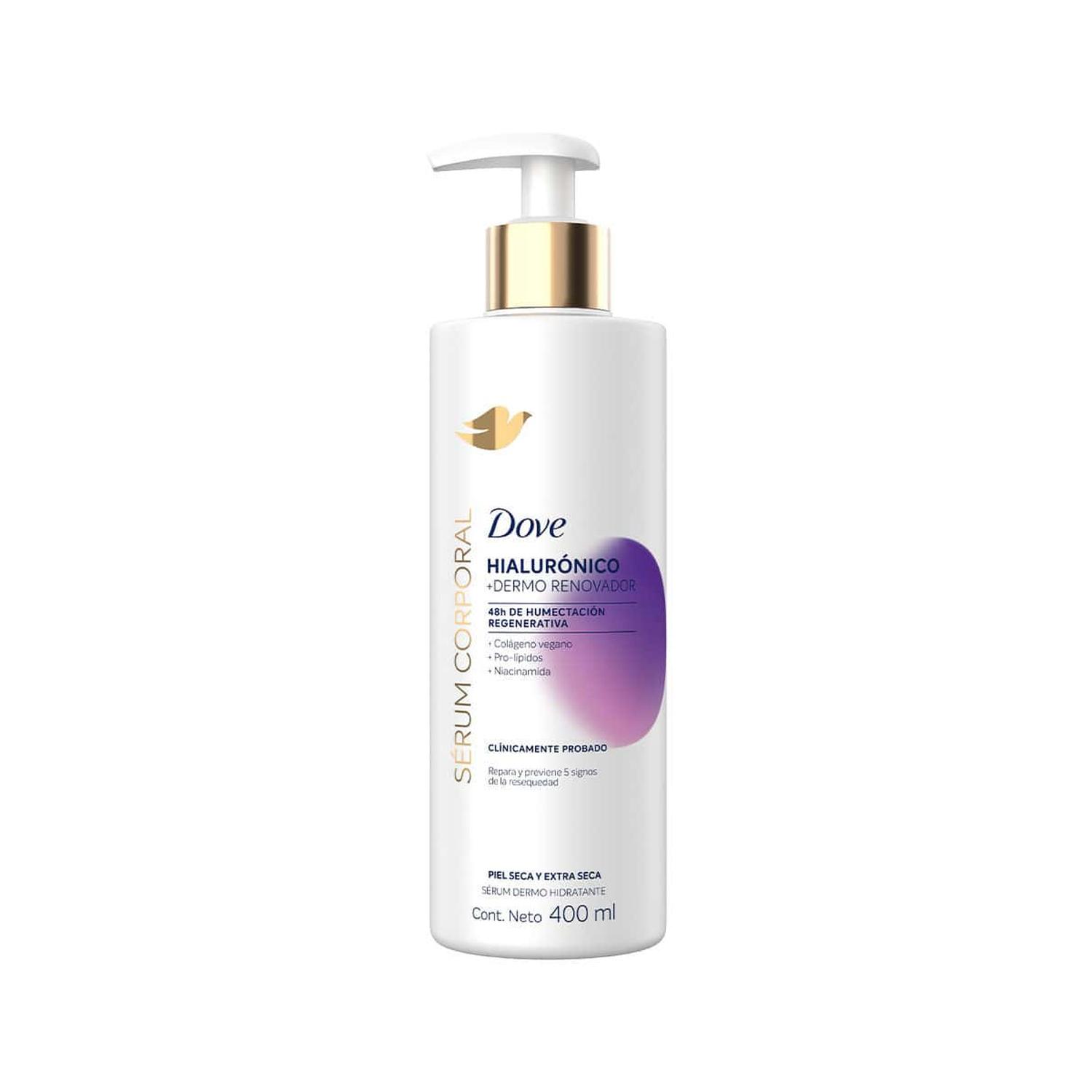 SÉRUM CORPORAL DOVE PIEL EXTRA SECA HIALURÓNICO 400ML - 1