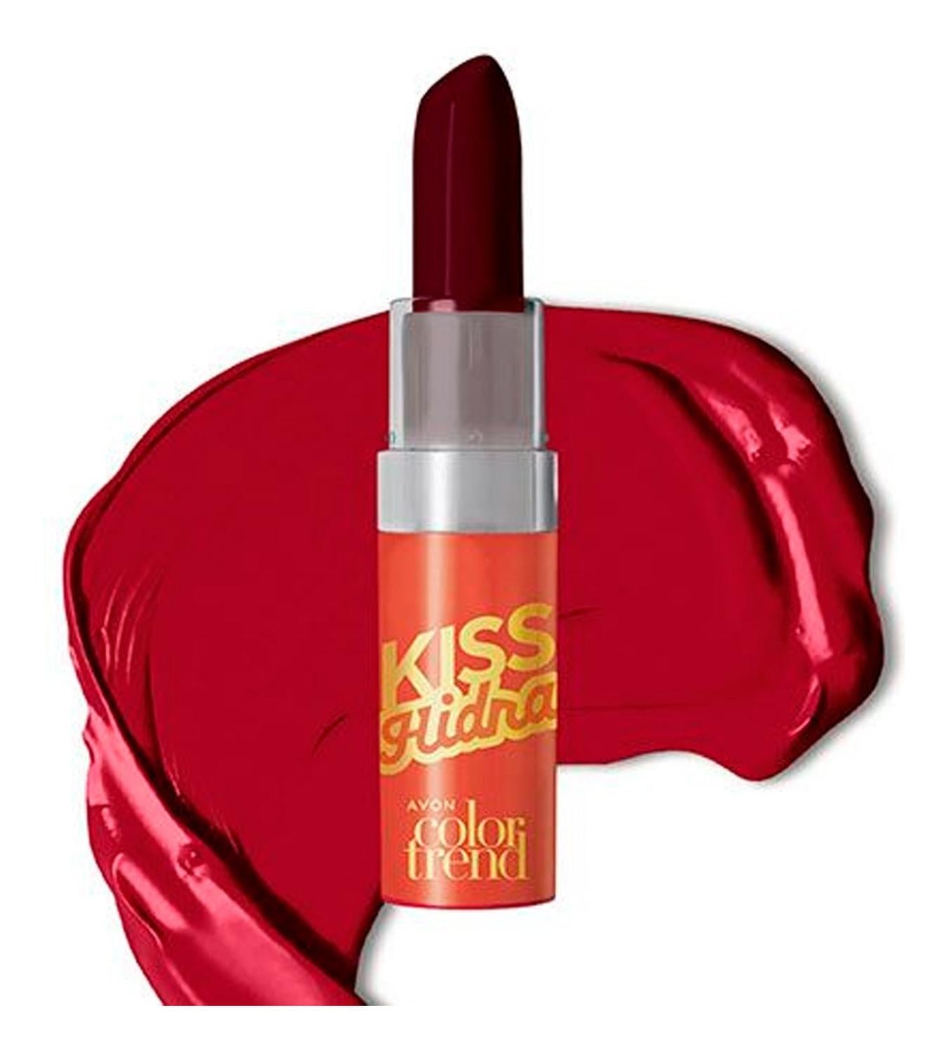 LÁPIZ LABIAL HIDRATANTE FPS 15 ROJO VIBRANTE COLOR TREND KISW - 1