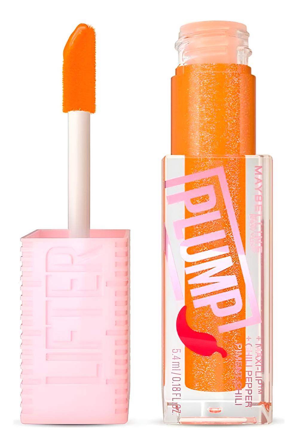 LABIAL LIFTER GLOSS PLUMP HOT HONEY 008 MAYBELLINE - 1