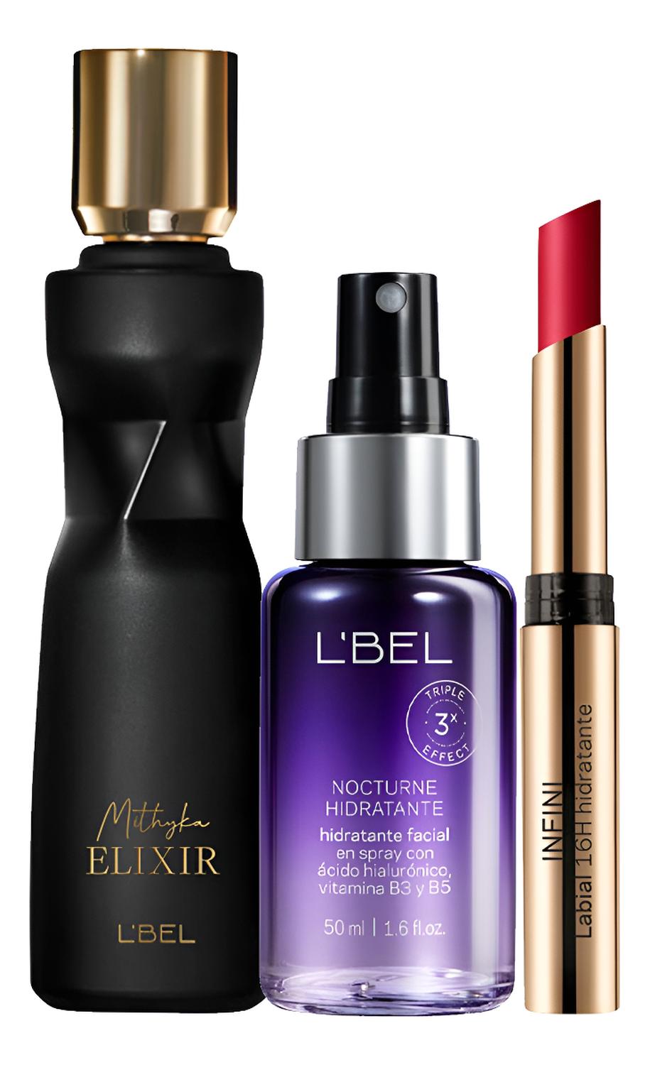 MITHYKA ELIXIR PERFUME DE MUJER CON LABIAL Y NOCTURNE - 1