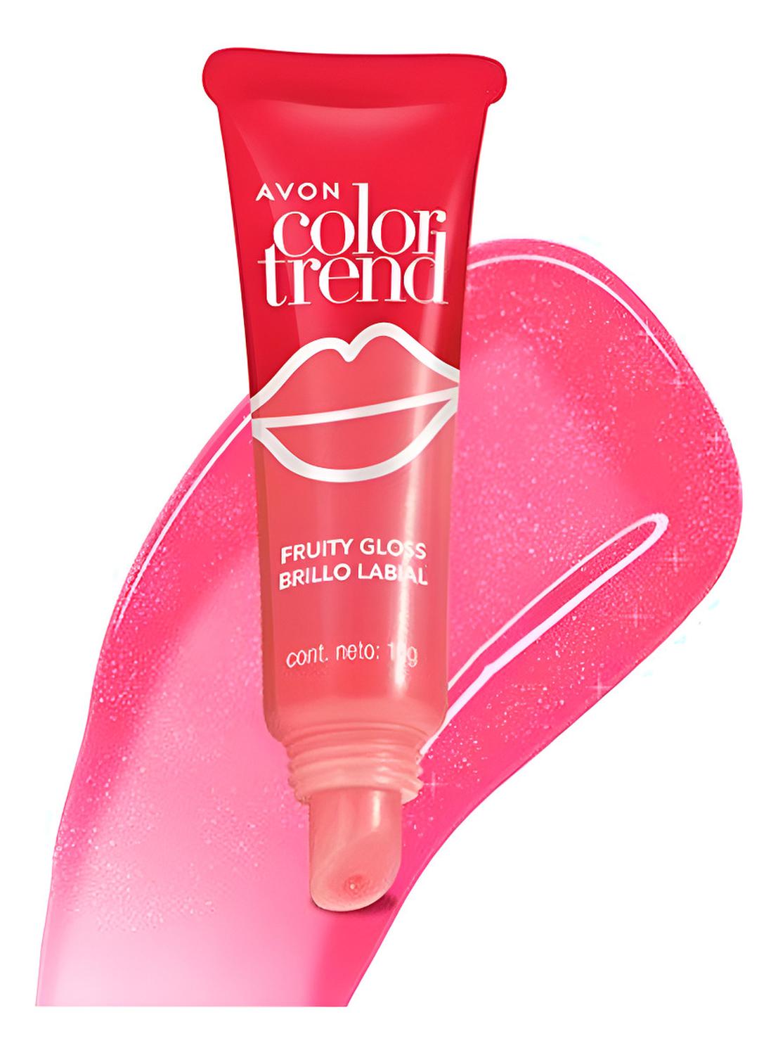 FRUITY GLOSS BRILLO LABIAL FRESA COLOR TREND - 1