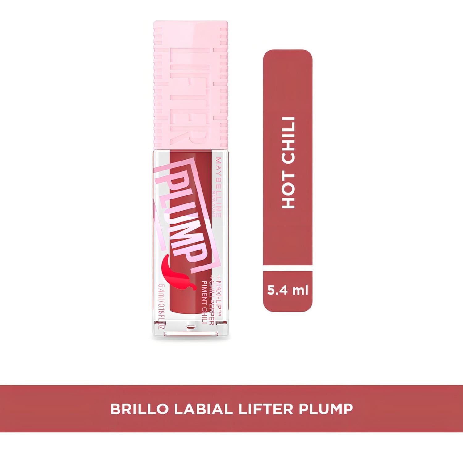 LABIAL LIFTER GLOSS PLUMP HOT CHILI 006 MAYBELLINE - 2