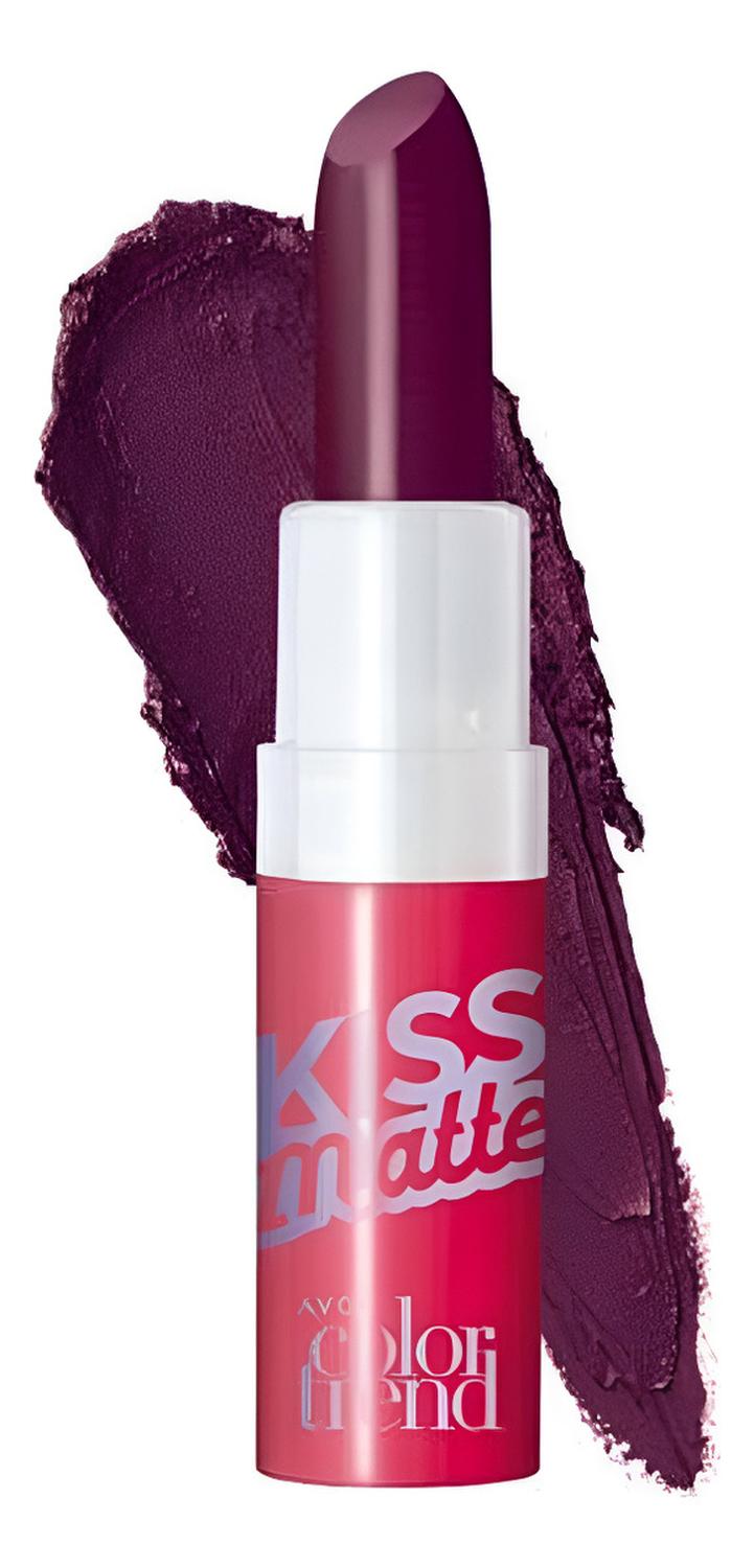 LÁPIZ LABIAL EFECTO MATE FPS 15 CIRUELA COLOR TREND - 1