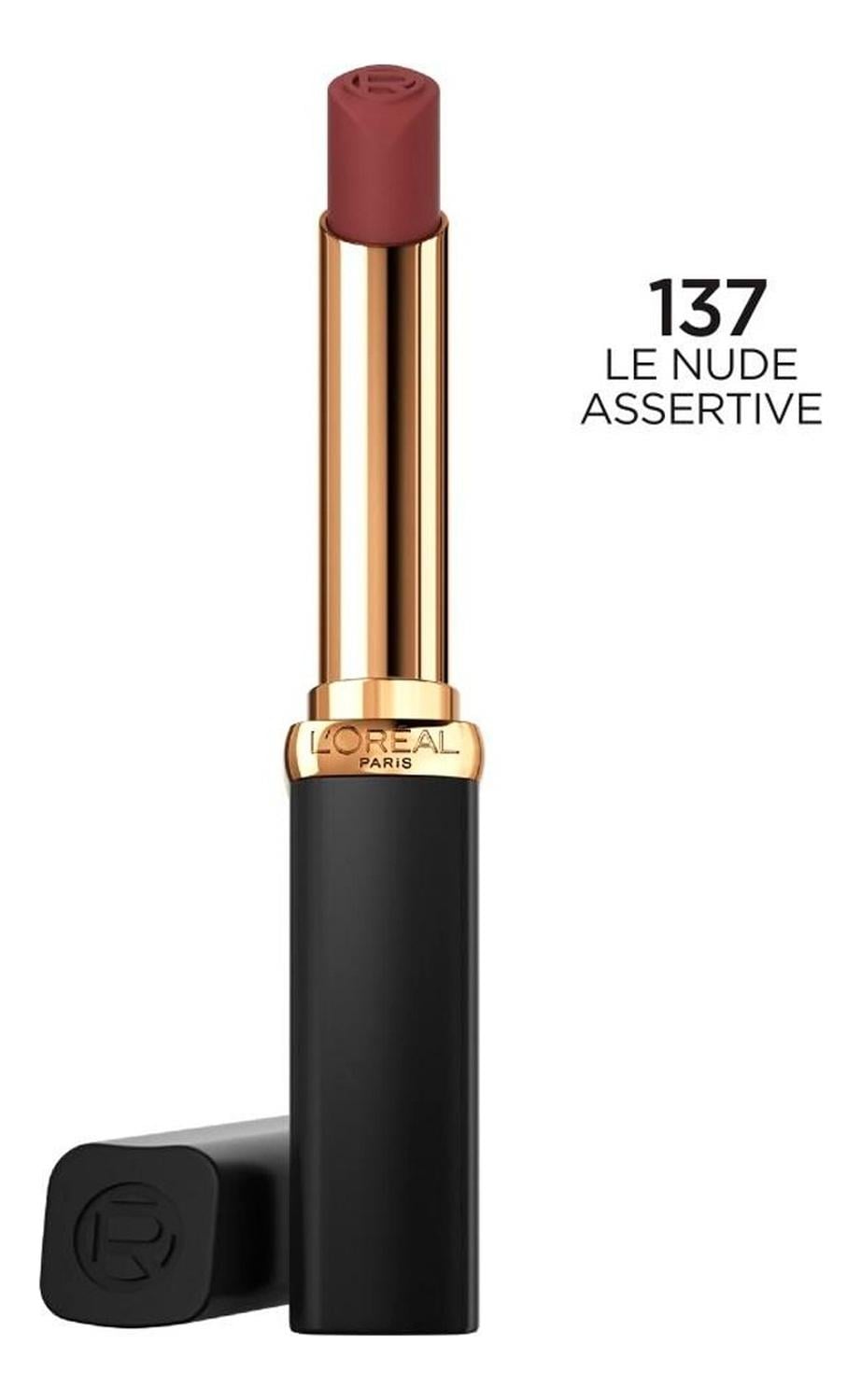 LABIAL EN BARRA COLOUR RICHE ASSERTIVE 137 L'OREAL PARIS - 1