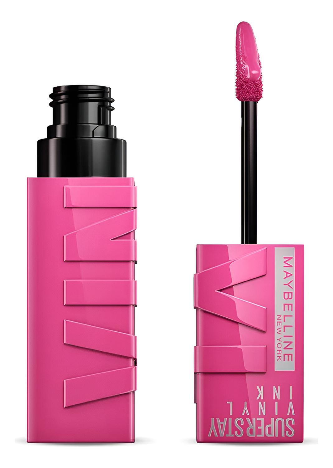 LABIAL SUPER STAY VINYL INK PINK EDGY 165 MAYBELLINE - 1