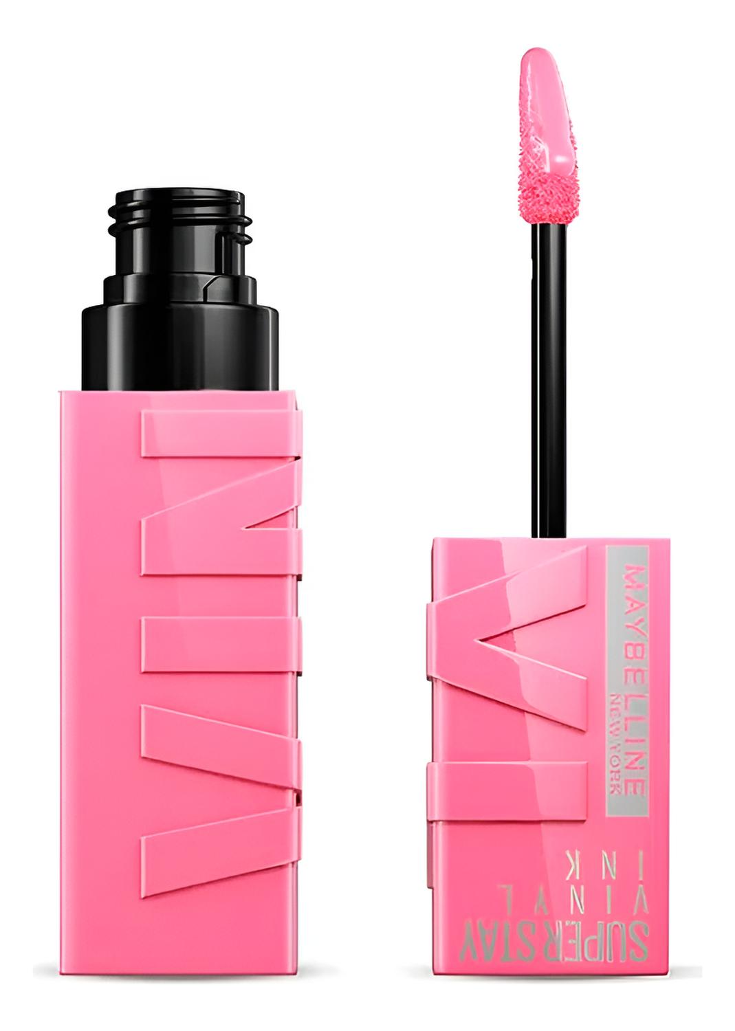 LABIAL SUPER STAY PINK UPBEAT 155 MAYBELLINE - 1