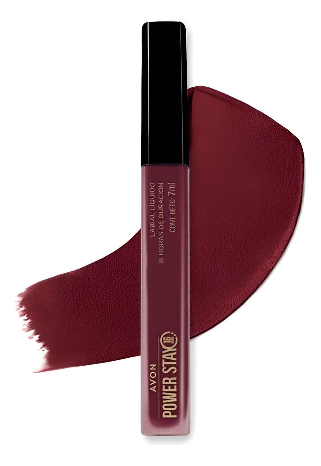 LABIAL LÍQUIDO STAY PUT SANGRIA POWER STAY AVON - 1