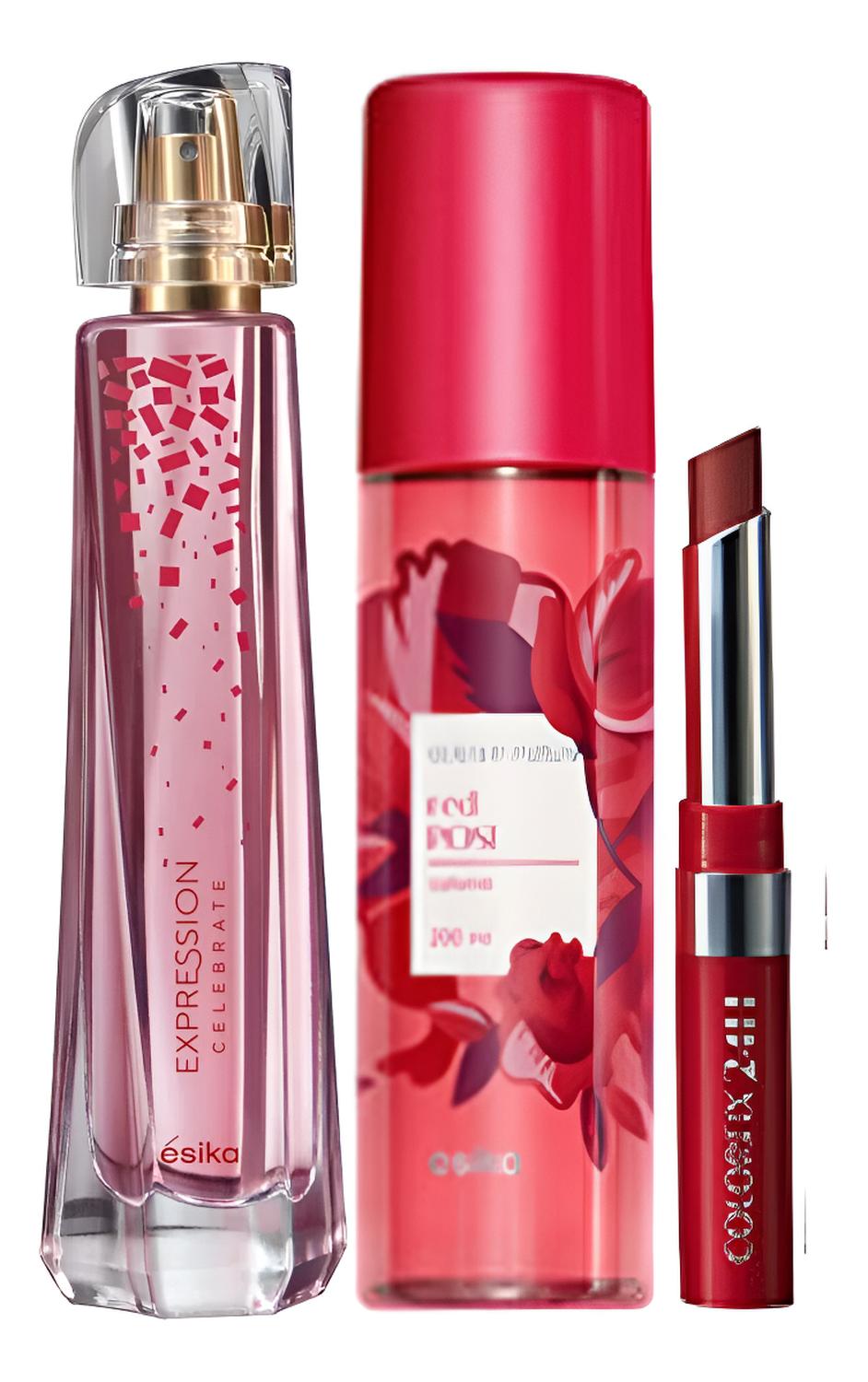 EXPRESSION CELEBRATE PERFUME DE MUJER CON REFRESH Y LABIAL - 1