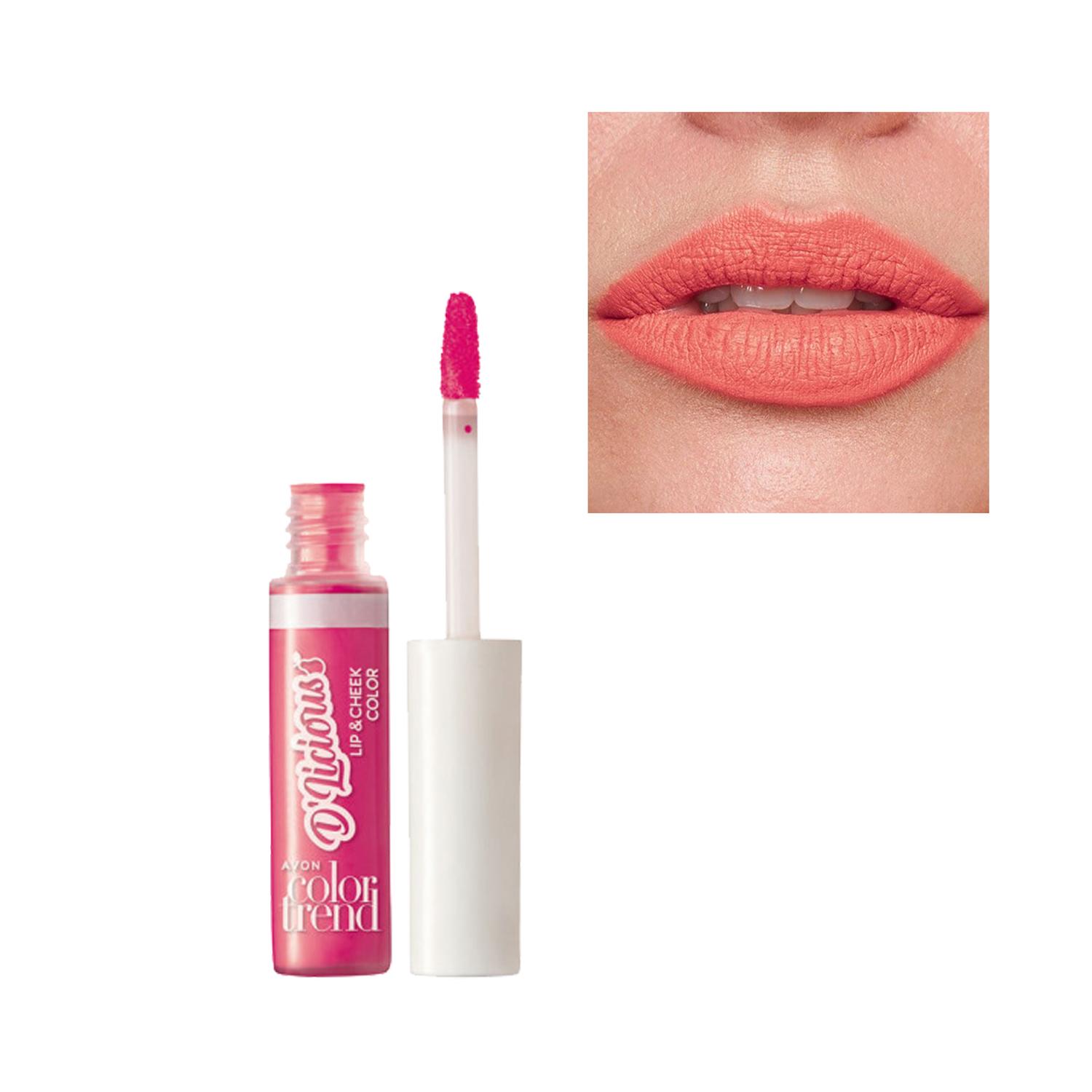 LABIAL LÍQUIDO CREAMY DLICIOUS MATE 2 EN 1 PERA FRESCA COLOR TREND - 1