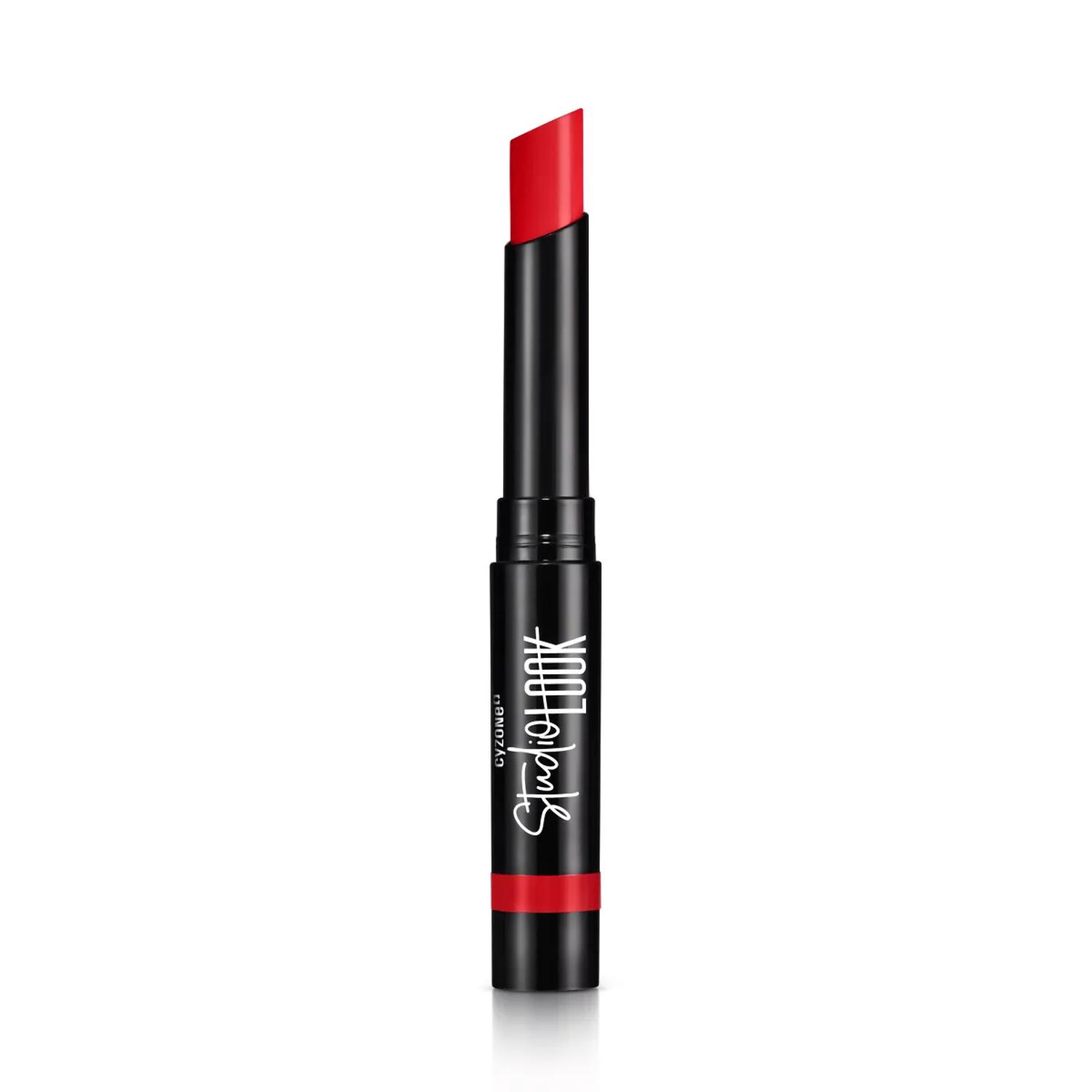 LABIAL EN BARRA VIVID RED SUPERMATE LIPS STUDIO LOOK - 1