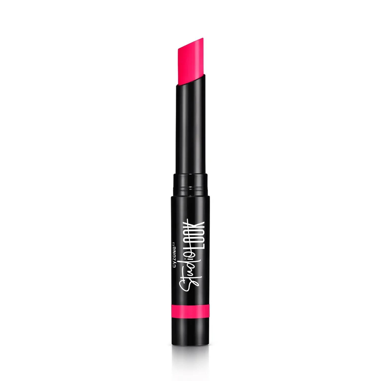 LABIAL EN BARRA HOT PINK SUPERMATE LIPS STUDIO LOOK - 1