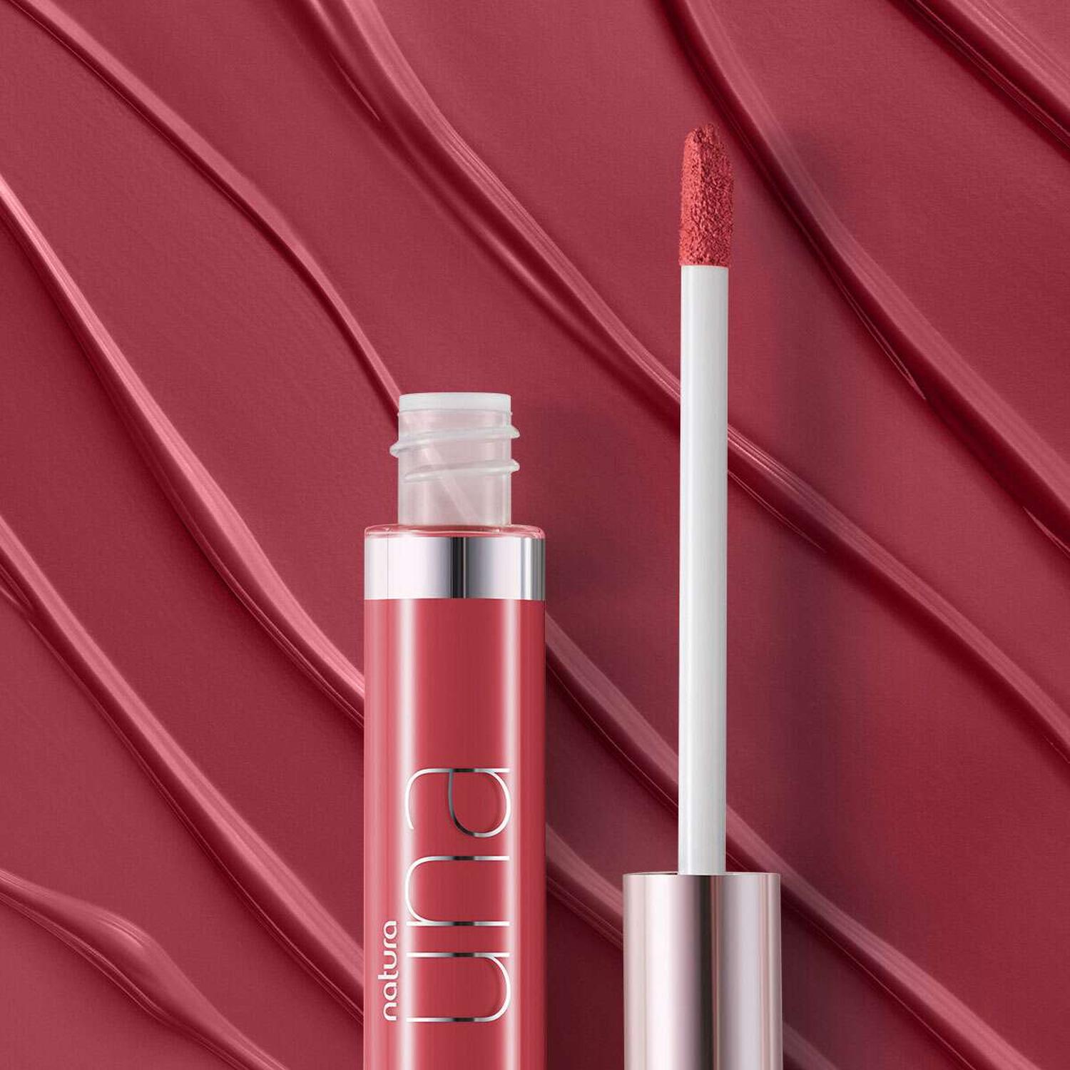 LABIAL MATTE INTRANSFERIBLE ROSE 2M NATURA UNA - 2