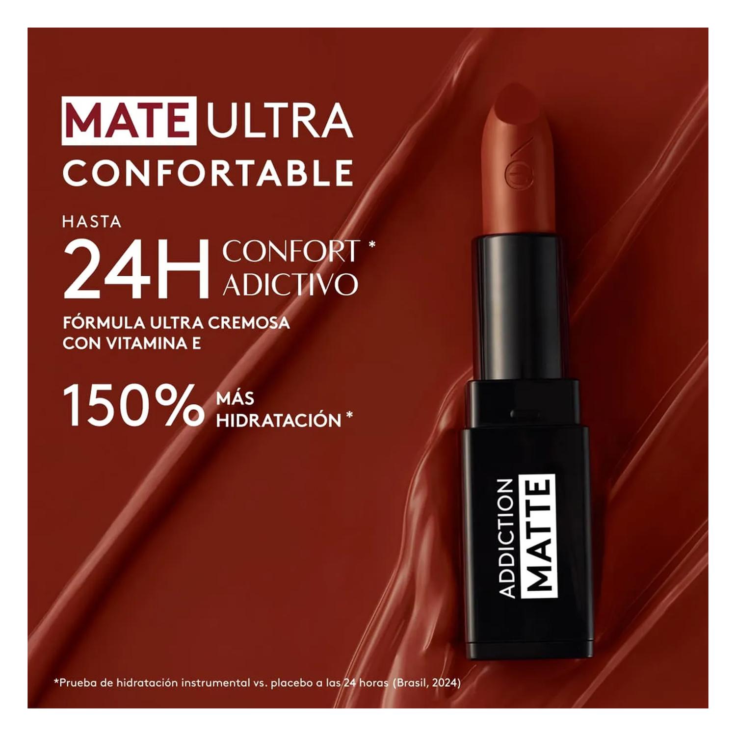 LABIAL MATE MARRÓN INSPIRACIÓN COLOR ADDICTION - 2