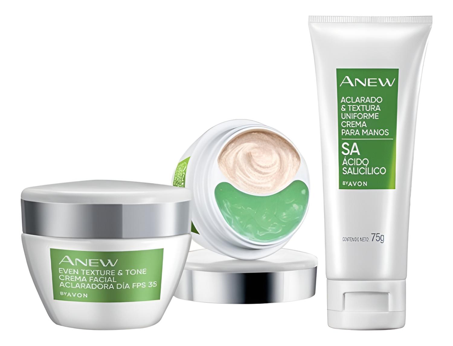 SET ACLARADOR ANEW CLINICAL CREMA ROSTRO OJOS Y MANOS - 1