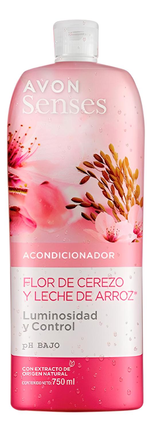 AVON SENSES ACONDICIONADOR FLOR DE CEREZO Y LECHE DE ARROZ - 1