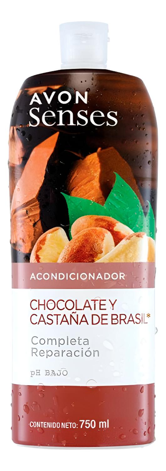 ACONDICIONADOR CHOCOLATE Y CASTAÑA DE BRASIL AVON SENSES - 1