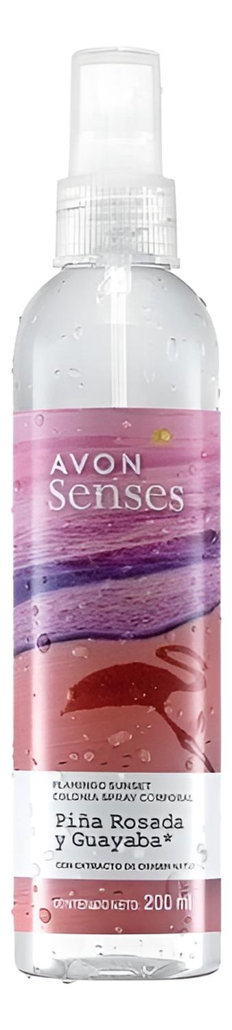 AVON SENSES SPRAY CORPORAL PIÑA ROSADA Y GUAYABA 200 ML