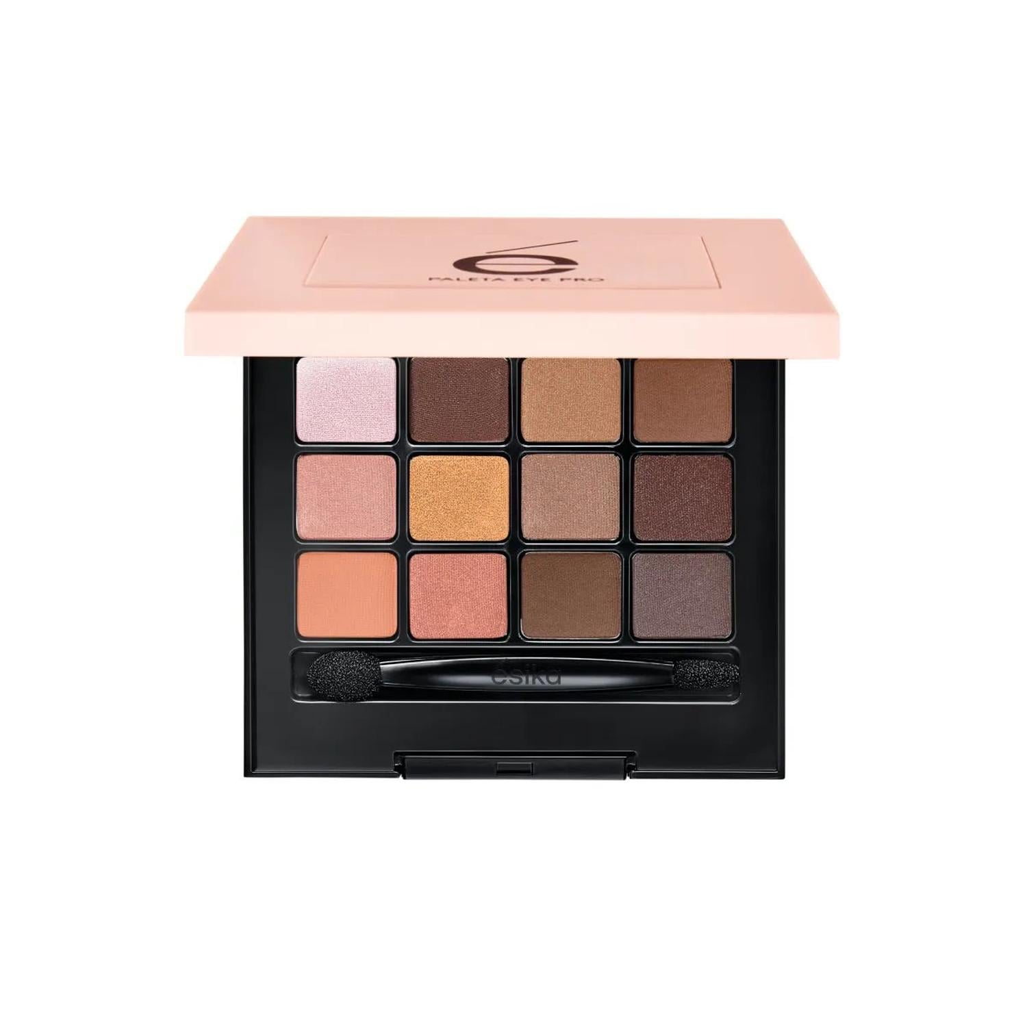 PALETA DE SOMBRAS PROFESIONAL REAL NUDE EYE PRO ESIKA - 1