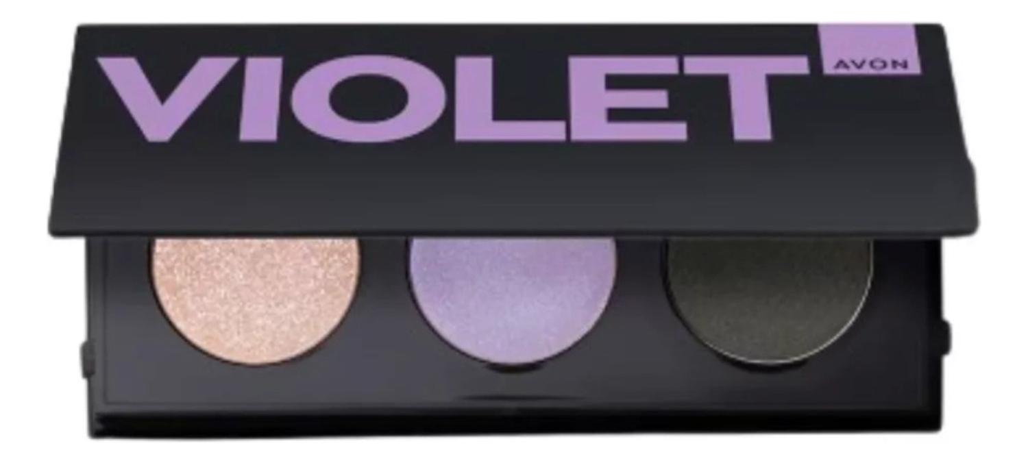 AVON TRIO DE SOMBRAS VIOLETA NATURAL - 1