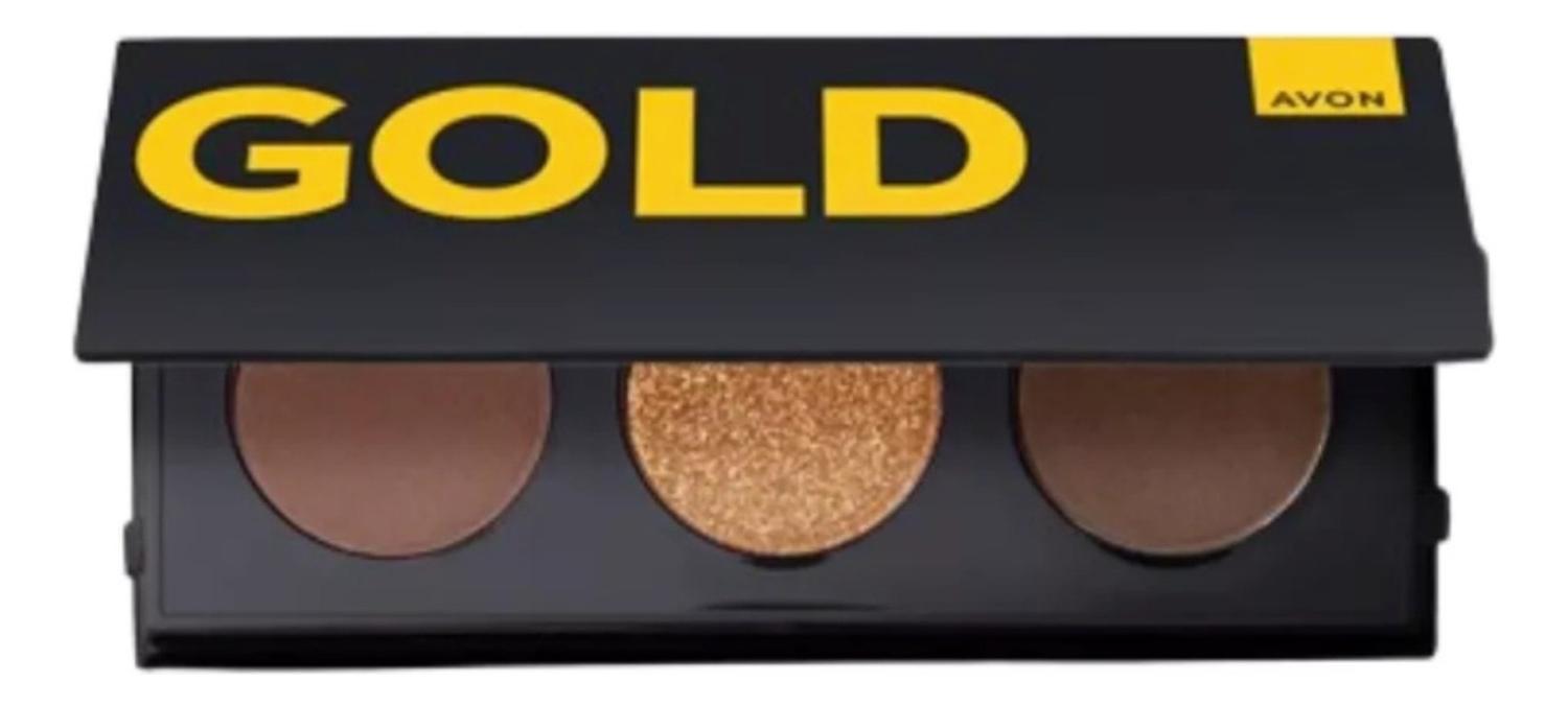 TRIO DE SOMBRAS GOLD AVON YOUR POWER GOLD - 1