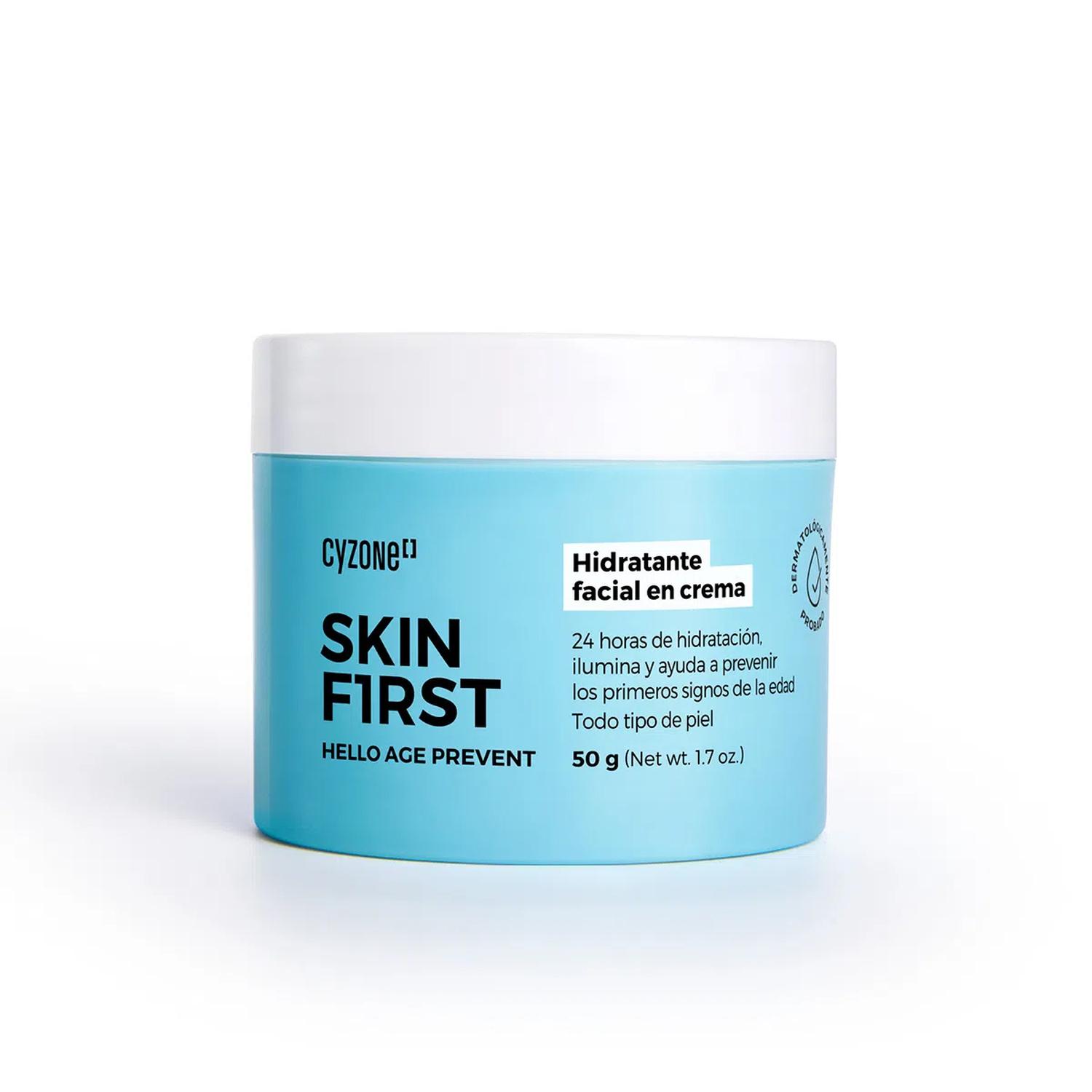 HIDRATANTE FACIAL EN CREMA HELLO AGE PREVENT SKIN FIRST - 1