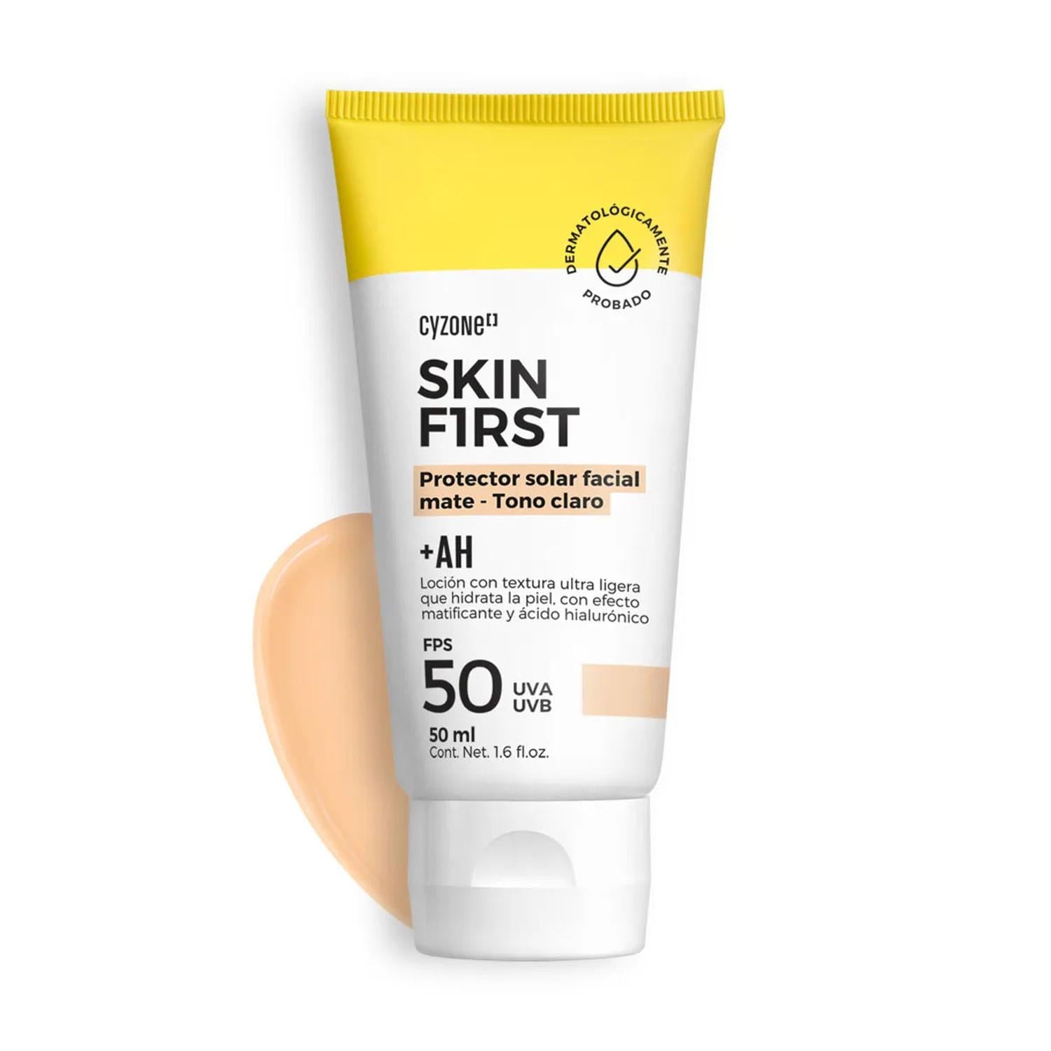 BLOQUEADOR FACIAL CON COLOR CLARO SKIN FIRST - 1