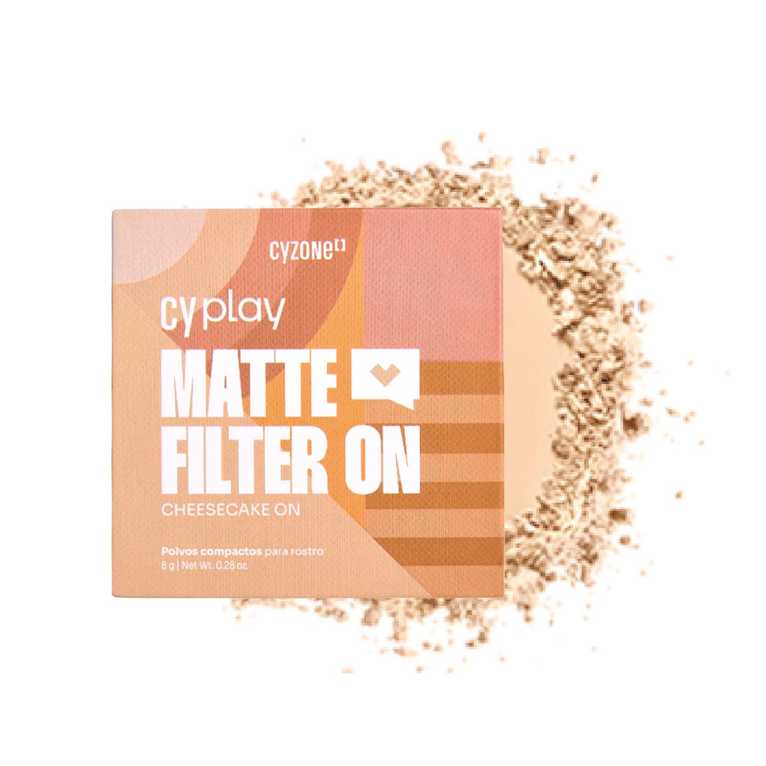 POLVOS MATTE FILTER ON CHEESCAKE ON CYPLAY - 1