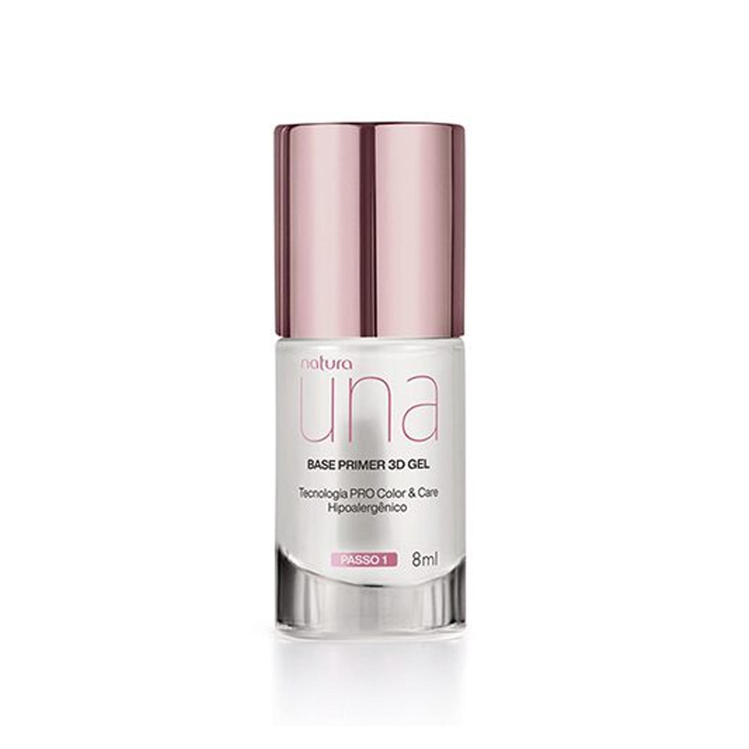 BASE PRIMER 3D GEL UÑAS NATURA UNA - 1