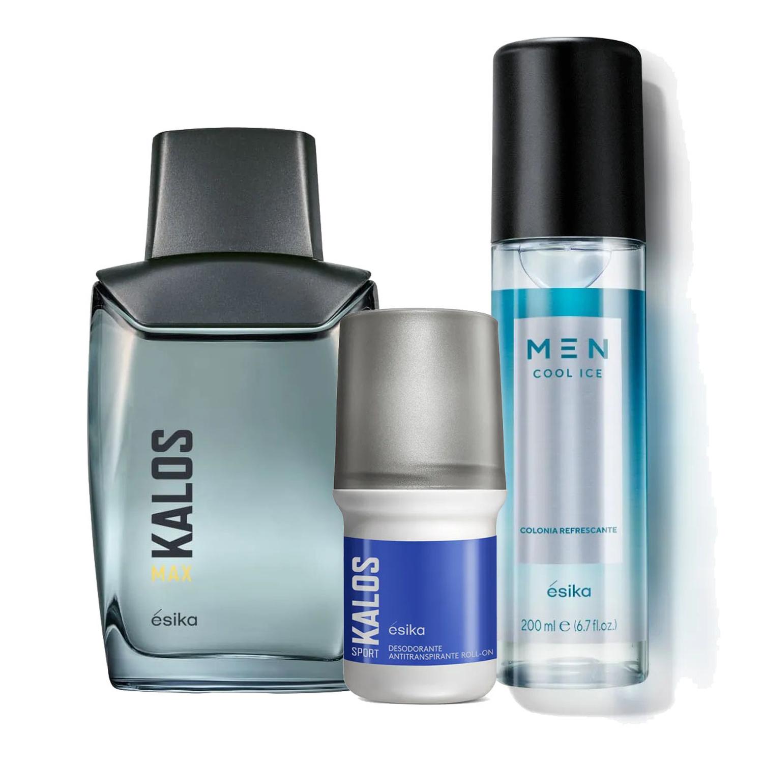KALOS MAX FRAGANCIA DE HOMBRE CON DEO Y REFRESH ICE - 1