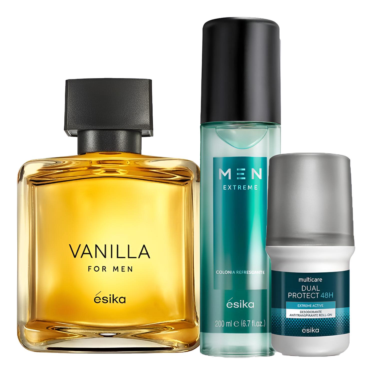 VANILLA HOMBRE FRAGANCIA CON DEO SPRAY Y ROLL ON - 1