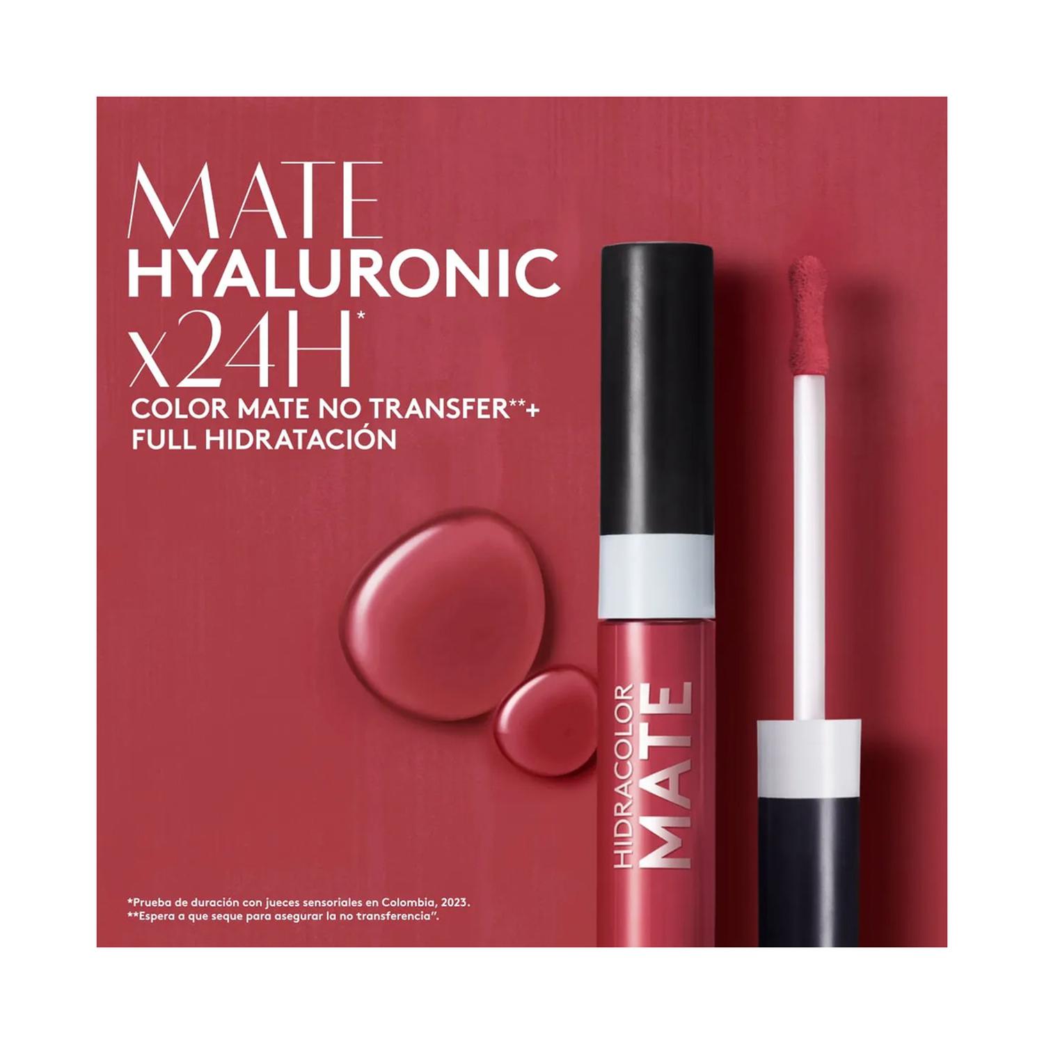 LABIAL LIQUIDO HIDRACOLOR MATE CORAL ADMIRABLE - 2