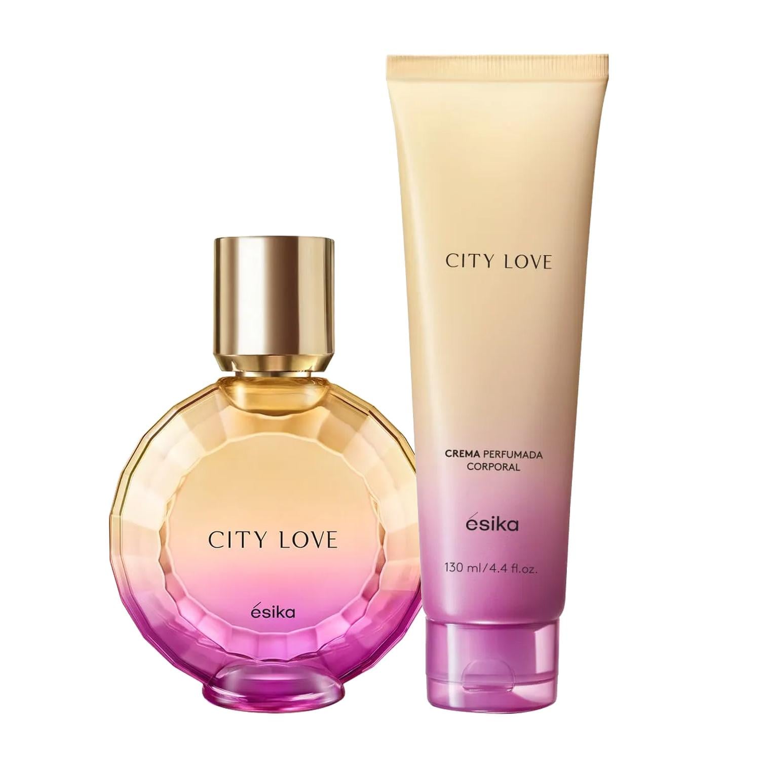 CITY LOVE PERFUME DE MUJER CON LOCION PERFUMADA ESIKA - 1
