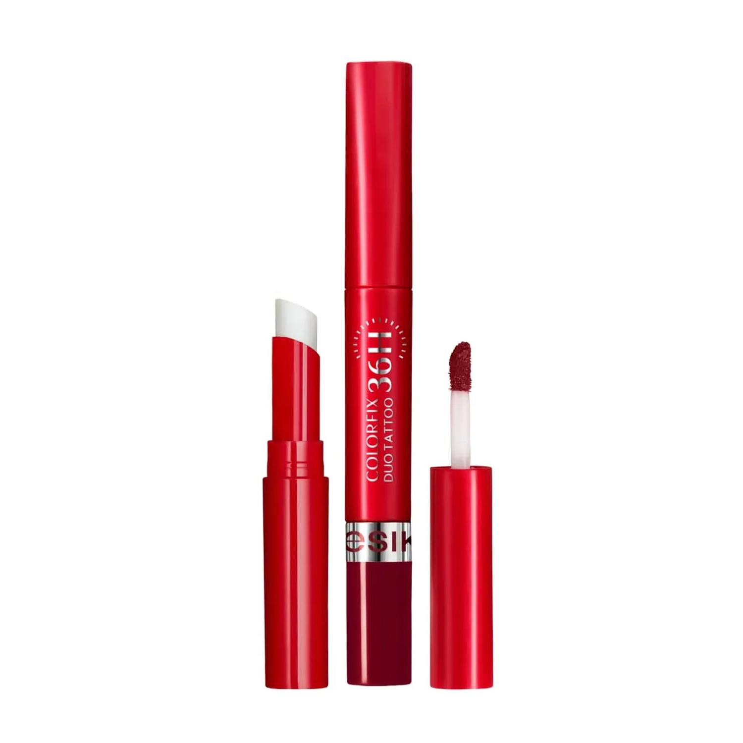 LABIAL ROJO FIESTA COLORFIX DUO TATTOO - 1