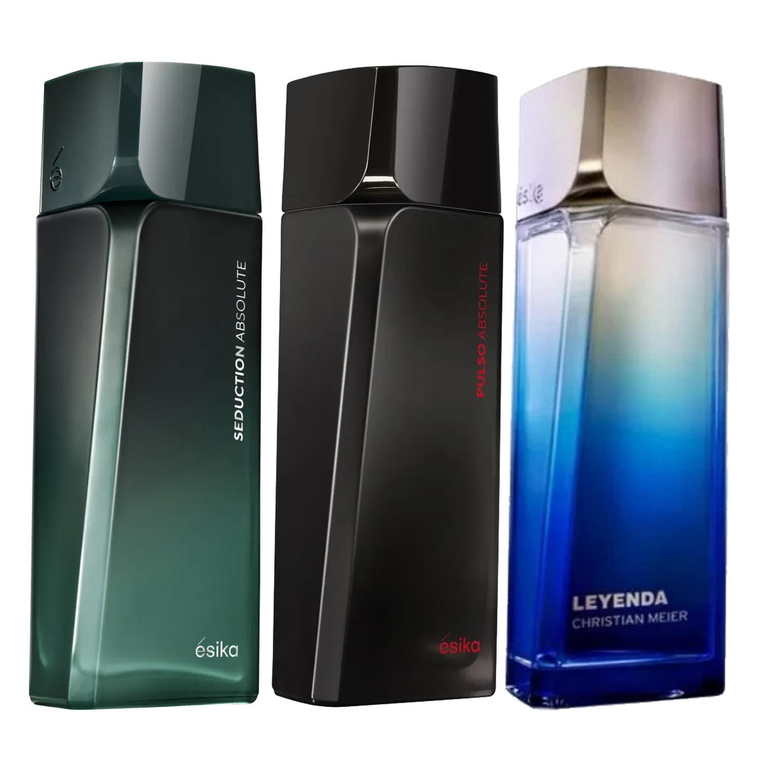KIT X3 PULSO CON LEYENDA Y SEDUCTION ABSOLUTE - 1