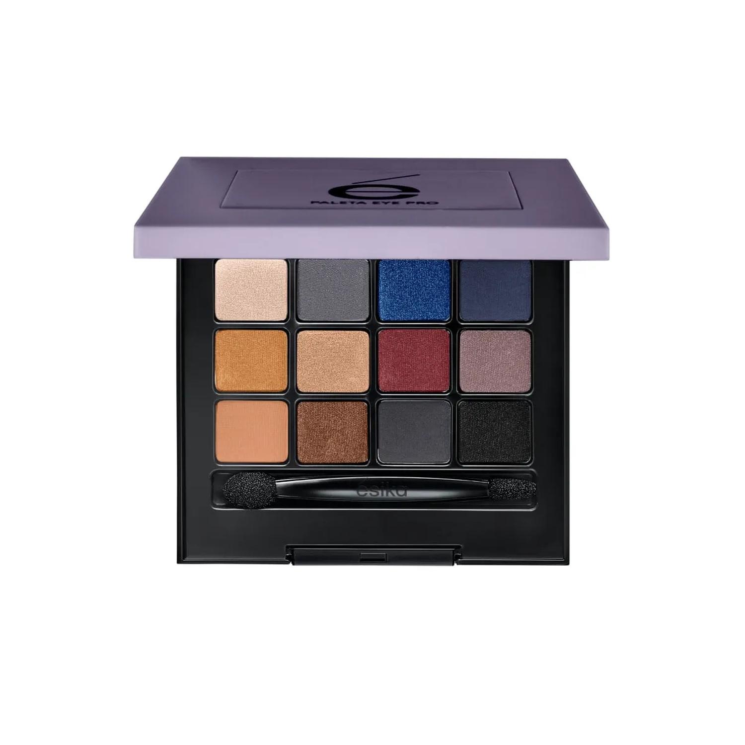 PALETA DE SOMBRAS PARA OJOS SMOKEY NIGHT EYE PRO ESIKA - 1
