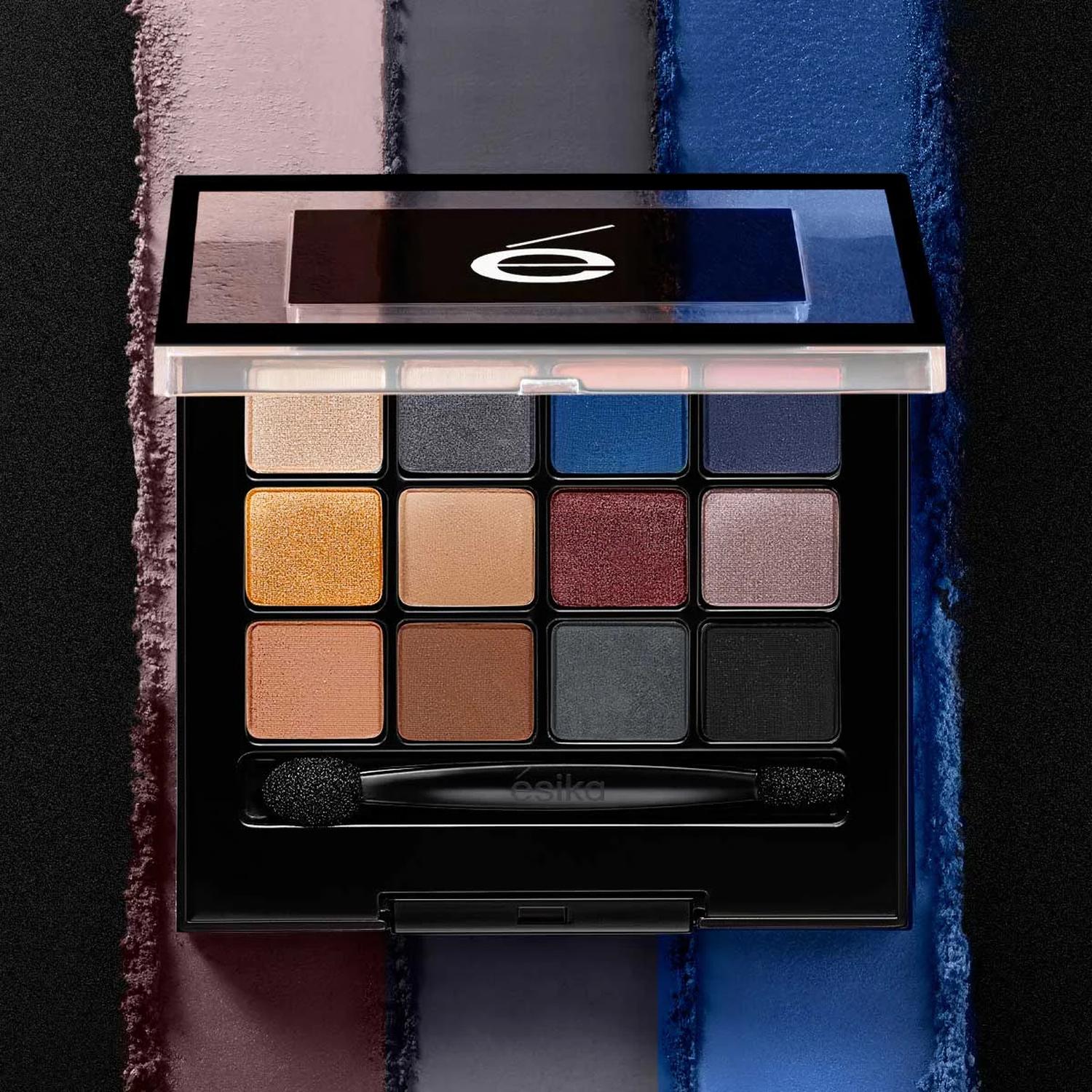 PALETA DE SOMBRAS PARA OJOS SMOKEY NIGHT EYE PRO ESIKA - 2