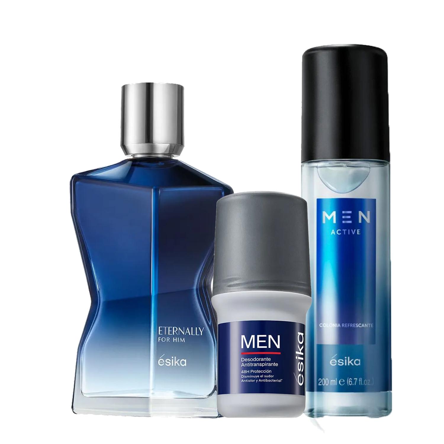 ETERNALLY PERFUME DE HOMBRE CON DEO Y REFRESH - 1